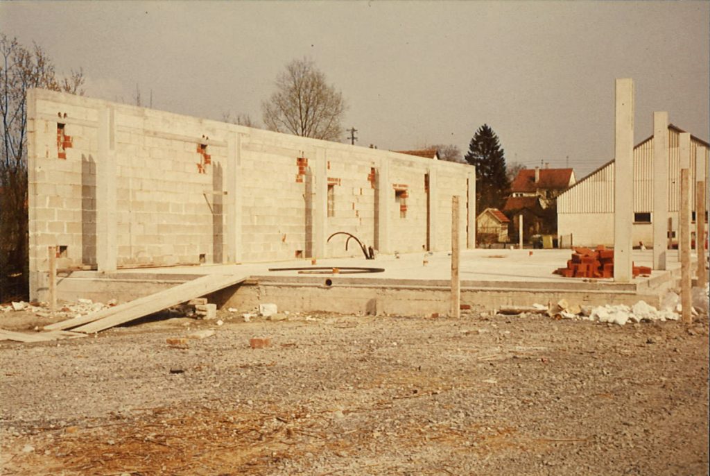 Neubau Firma Weissert Öhringen 1973