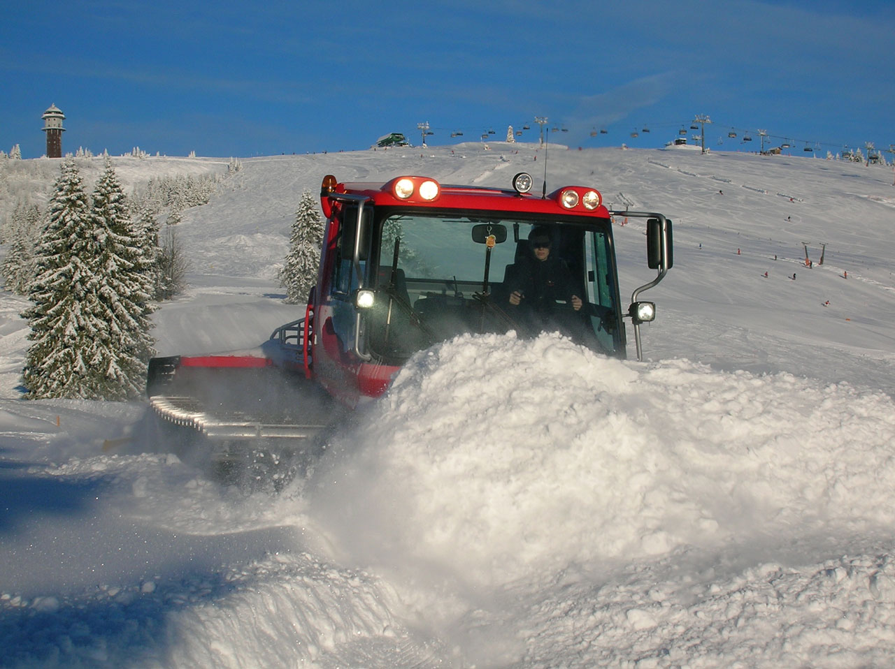 Neste MY Renewable Diesel im Skigebiet Feldberg