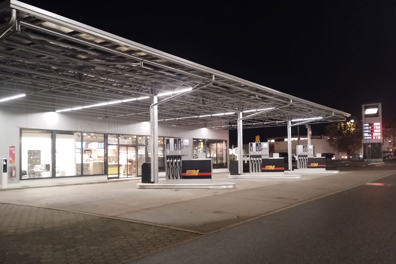 Neue EDi-Tankstelle am -Center erffnet