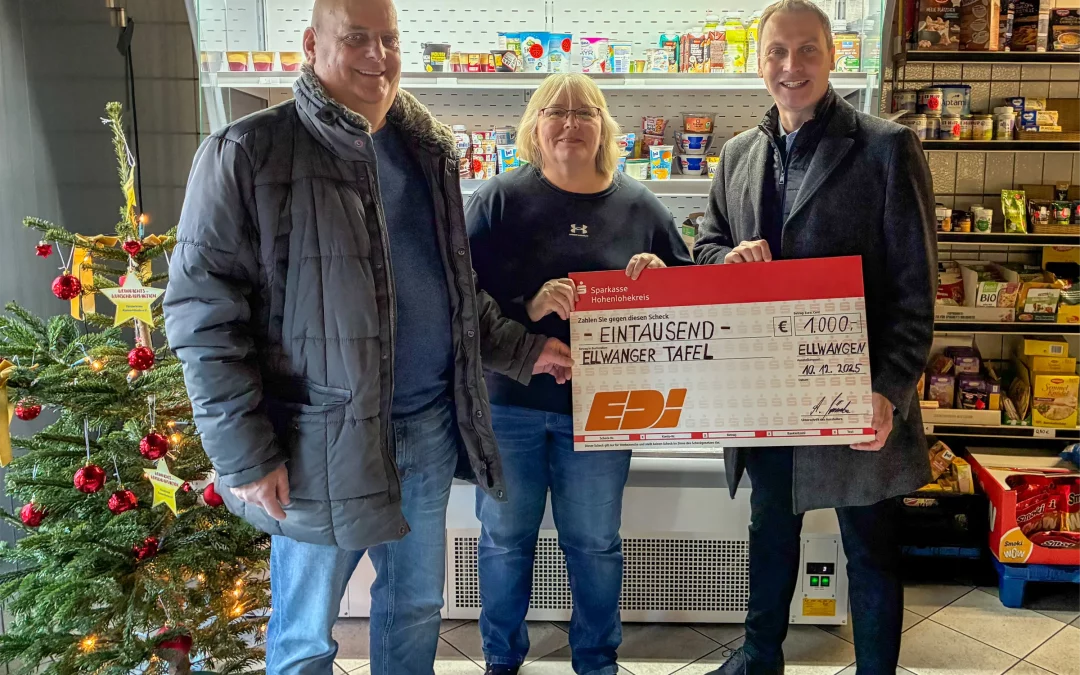 Spende für die Tafel Ellwangen