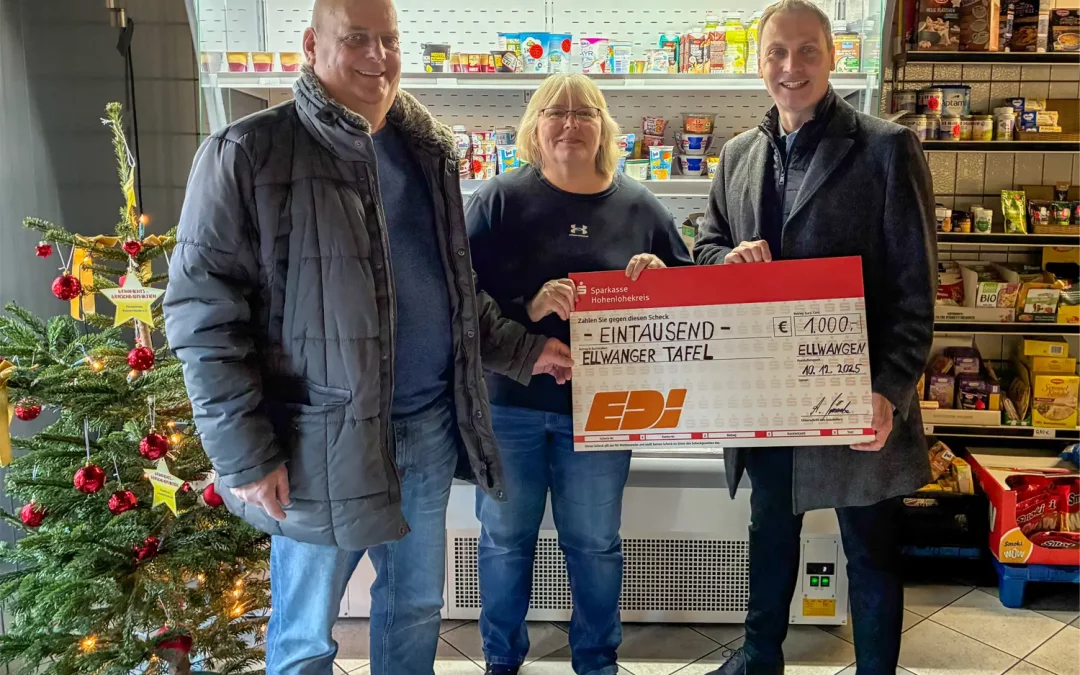 Spende für die Tafel Ellwangen