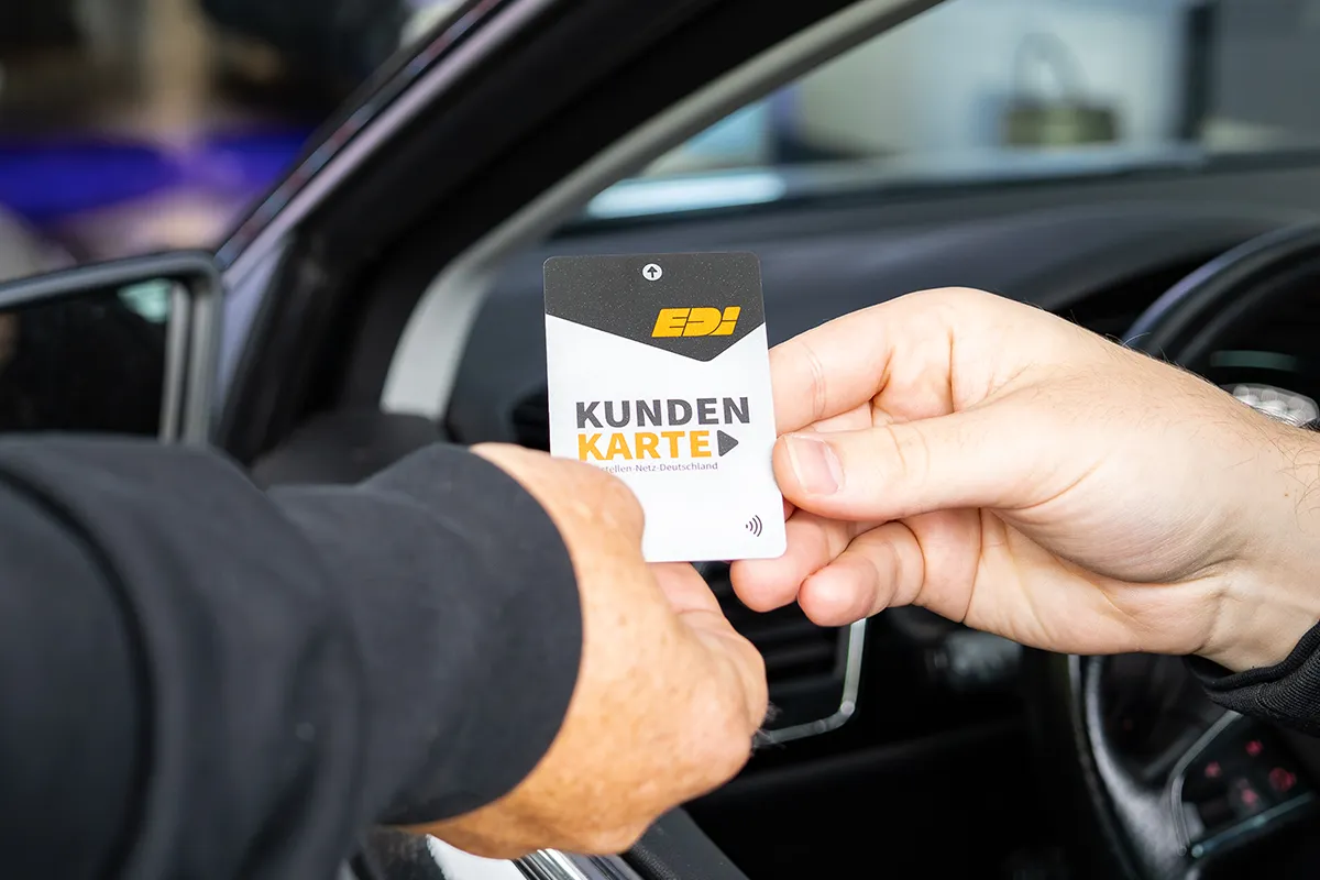 Darstellung der EDi Kundenkarte